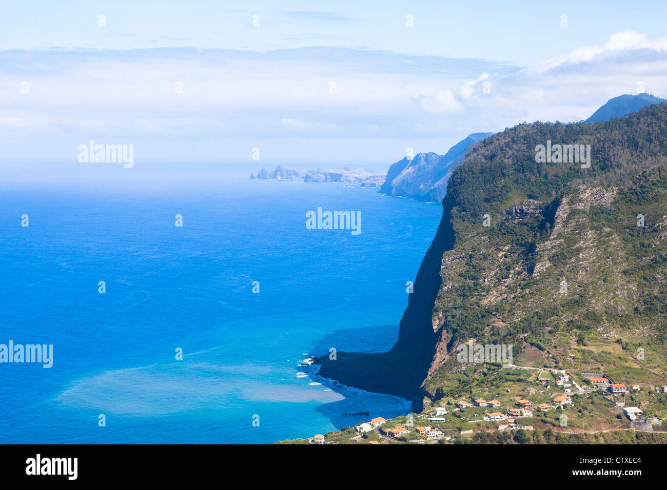 Landschaft-Madeira-Portugal Stockfoto