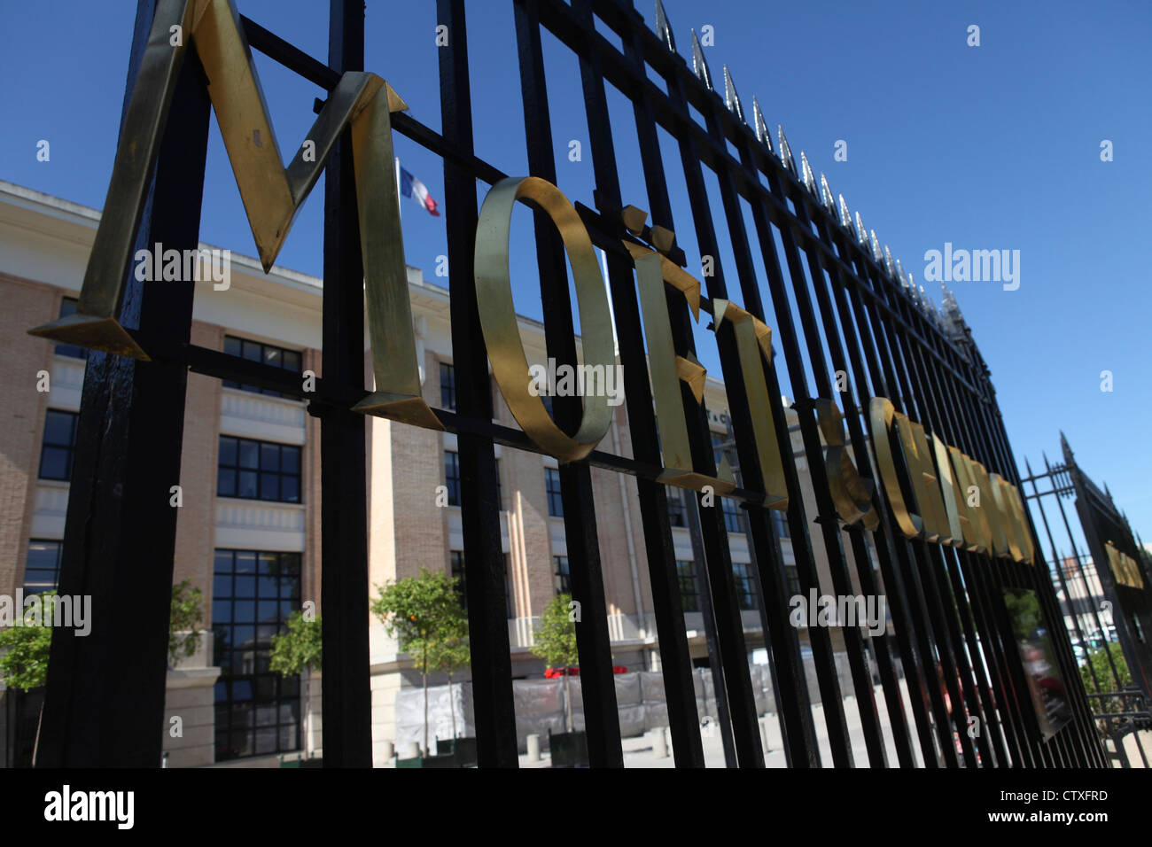 & Chandon Moet Campagne Haus in Epernay, Frankreich Stockfoto