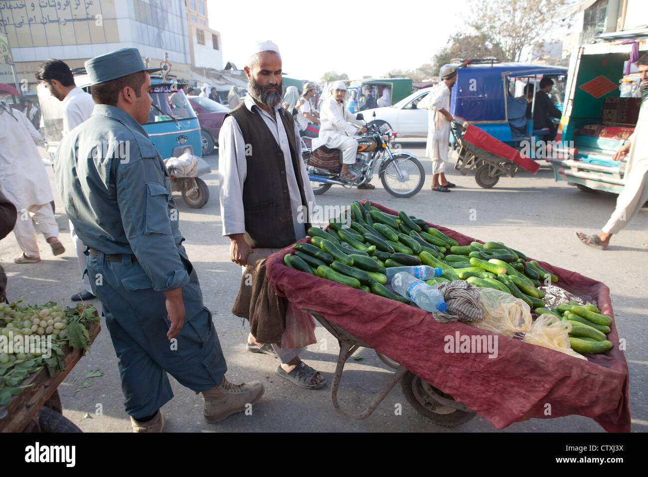 Kunduz-Basar, Afghanistan Stockfoto