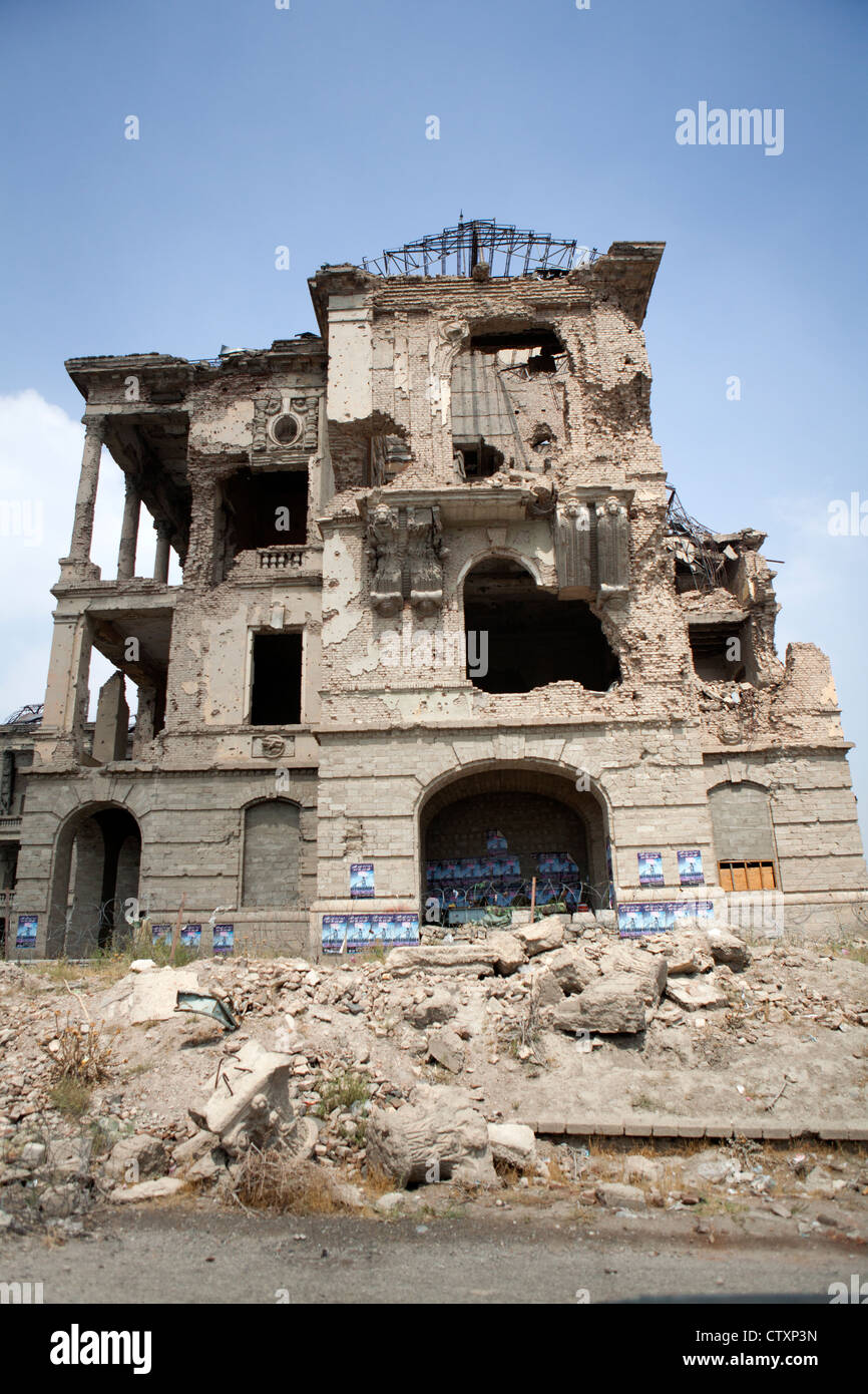 Darul-Aman-Palast, Kabul, Afghanistan Stockfoto