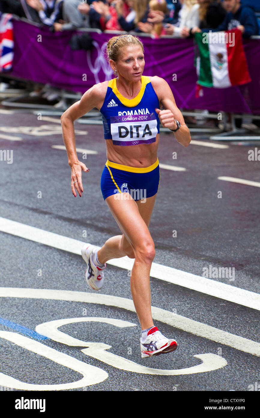 Constantina Dita von Rumänien, in Frauen OlympiaMarathon, London, UK