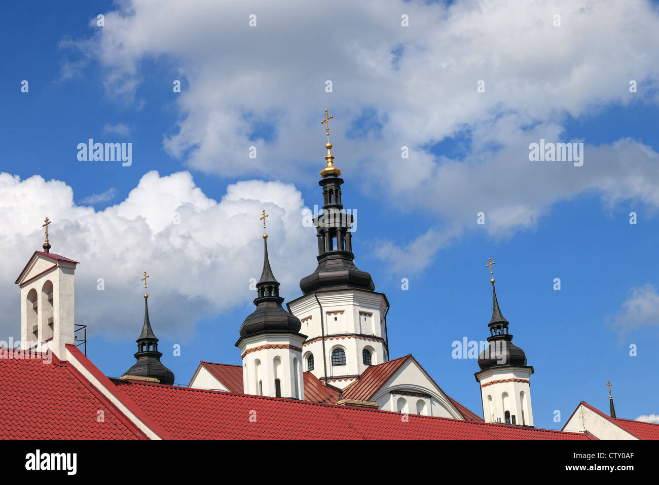 Das orthodoxe Kloster der Verkündigung in Suprasl, Polen. Stockfoto