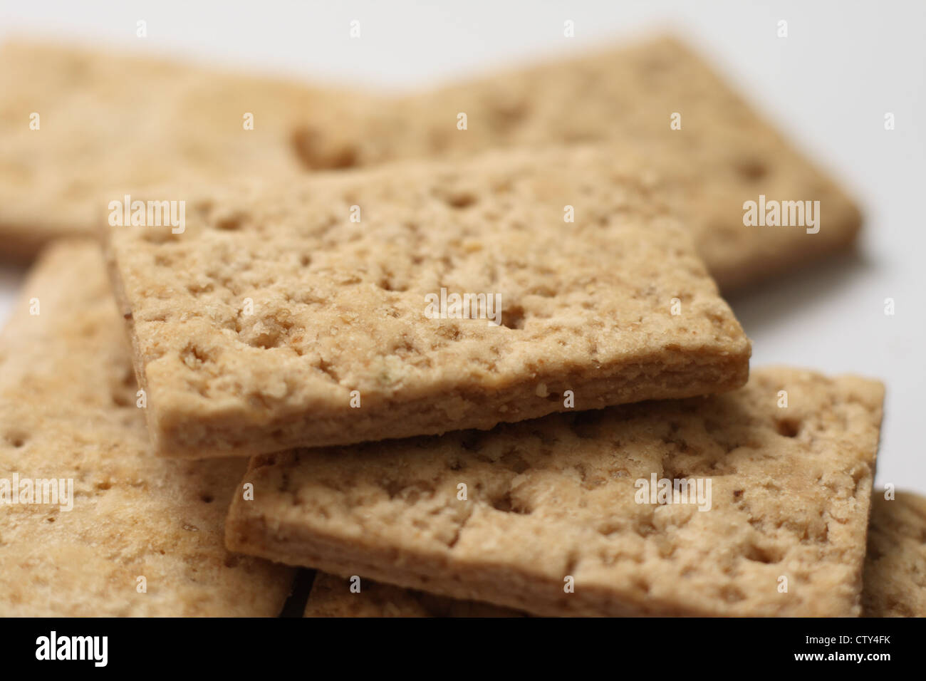 Taiwan flockige quadratische cookies Stockfoto