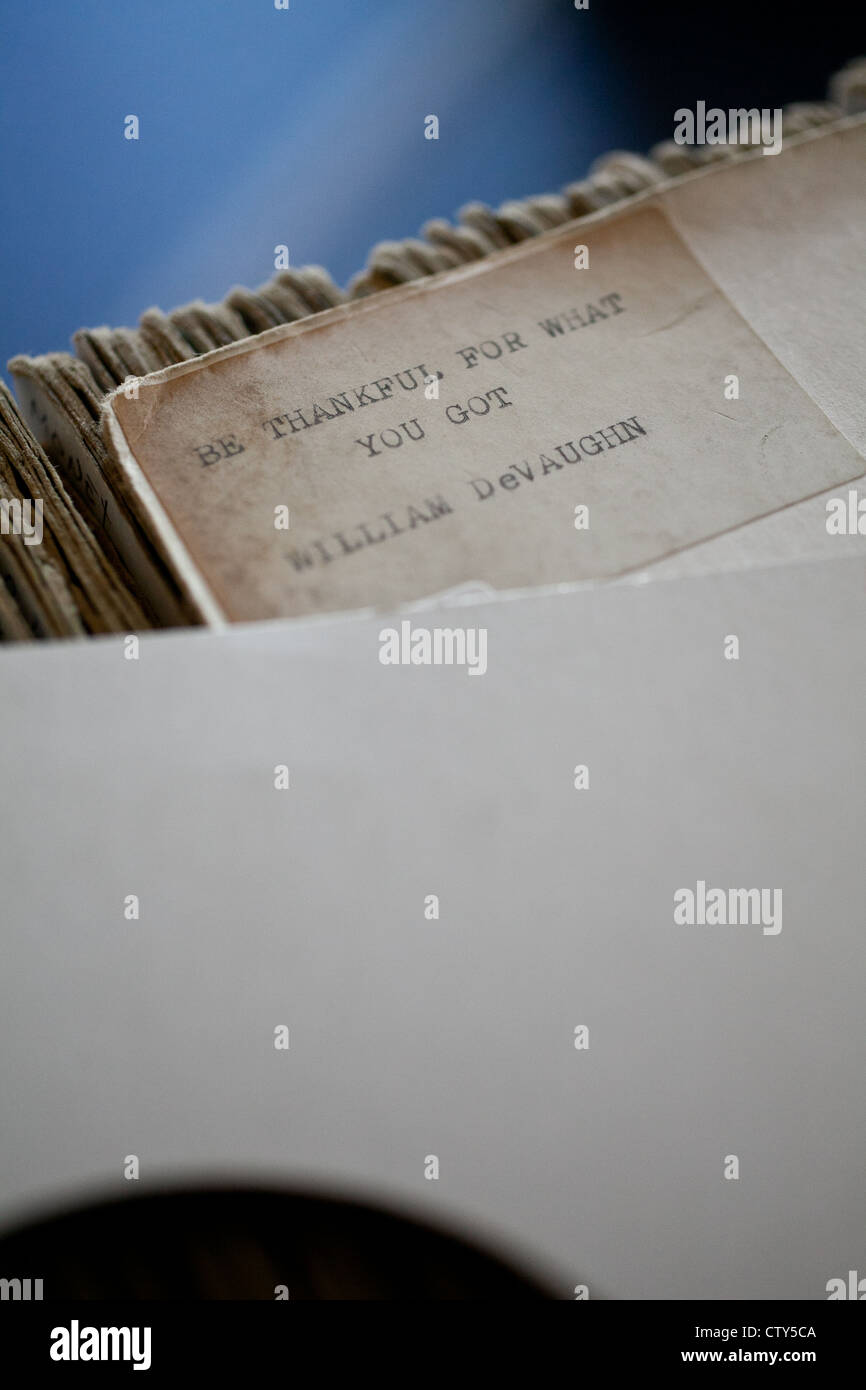 7-Zoll-Vinyl-Schallplatten Stockfoto