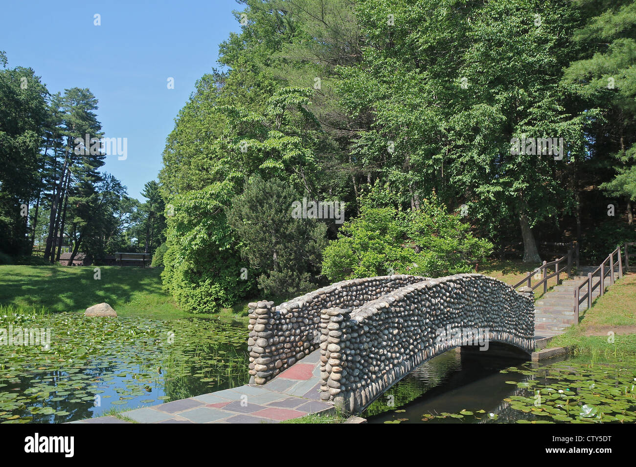 Stanley Park, Westfield, Massachusetts Stockfoto