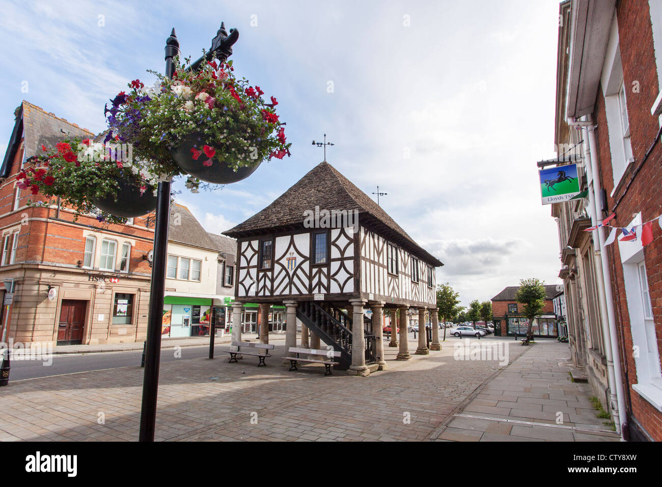 Ehemaliges Rathaus, heute ein Museum, Royal Wootton Bassett, Wiltshire, England, UK Stockfoto