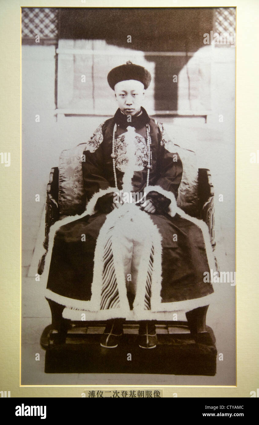 Wann Starb Der Letzte Kaiser Von China www.alamy.de