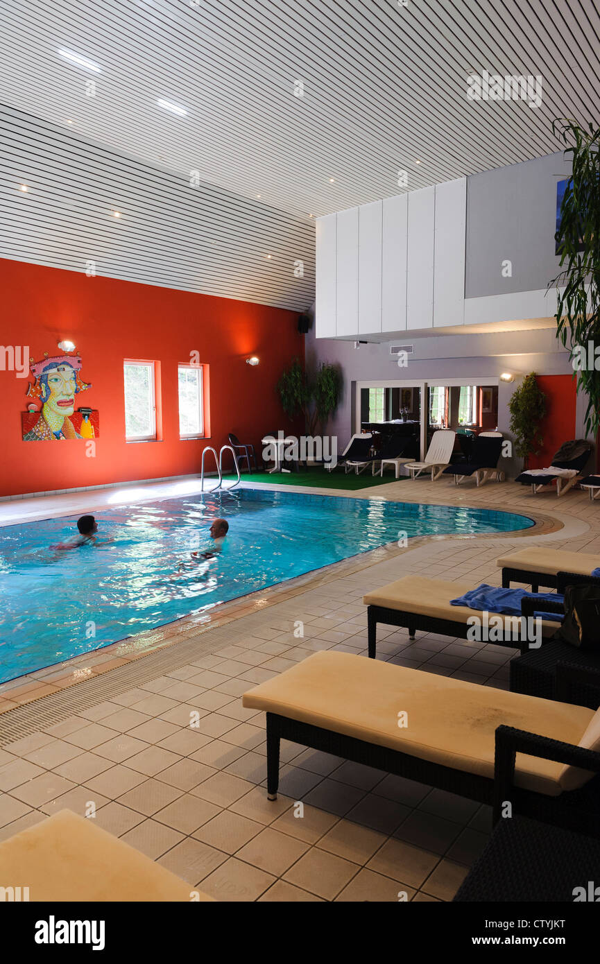 Spa Hotel International / Le Clervaux in Clervaux, Luxemburg Stockfoto