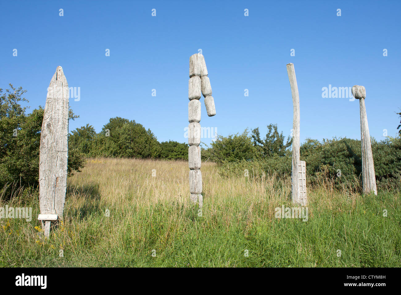 Kunstwerk, Kap Arkona, Insel Rügen, Ostseeküste, Mecklenburg-West Pomerania, Deutschland Stockfoto