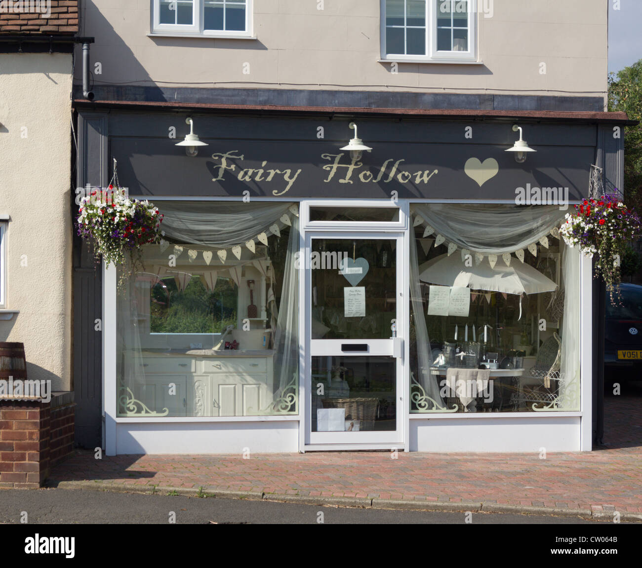 Fee hohlen Shops. Das Geschäft befindet sich in 2 St Kenelms Road, B62 0NU Romsley, Worcestershire Stockfoto