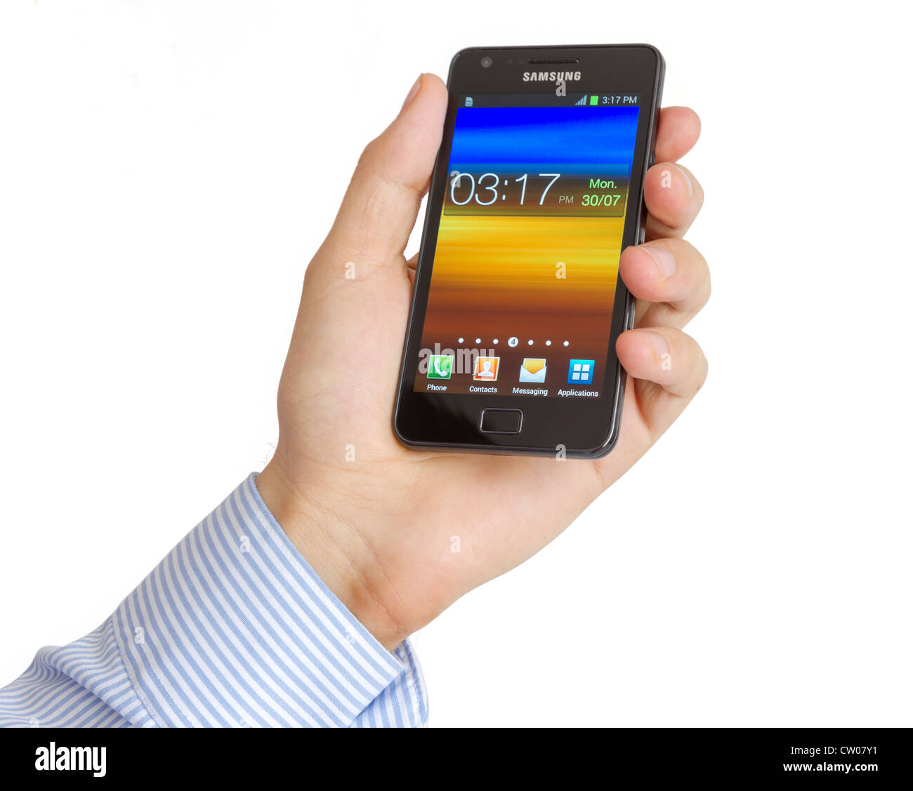 Samsung Galaxy SII Stockfoto