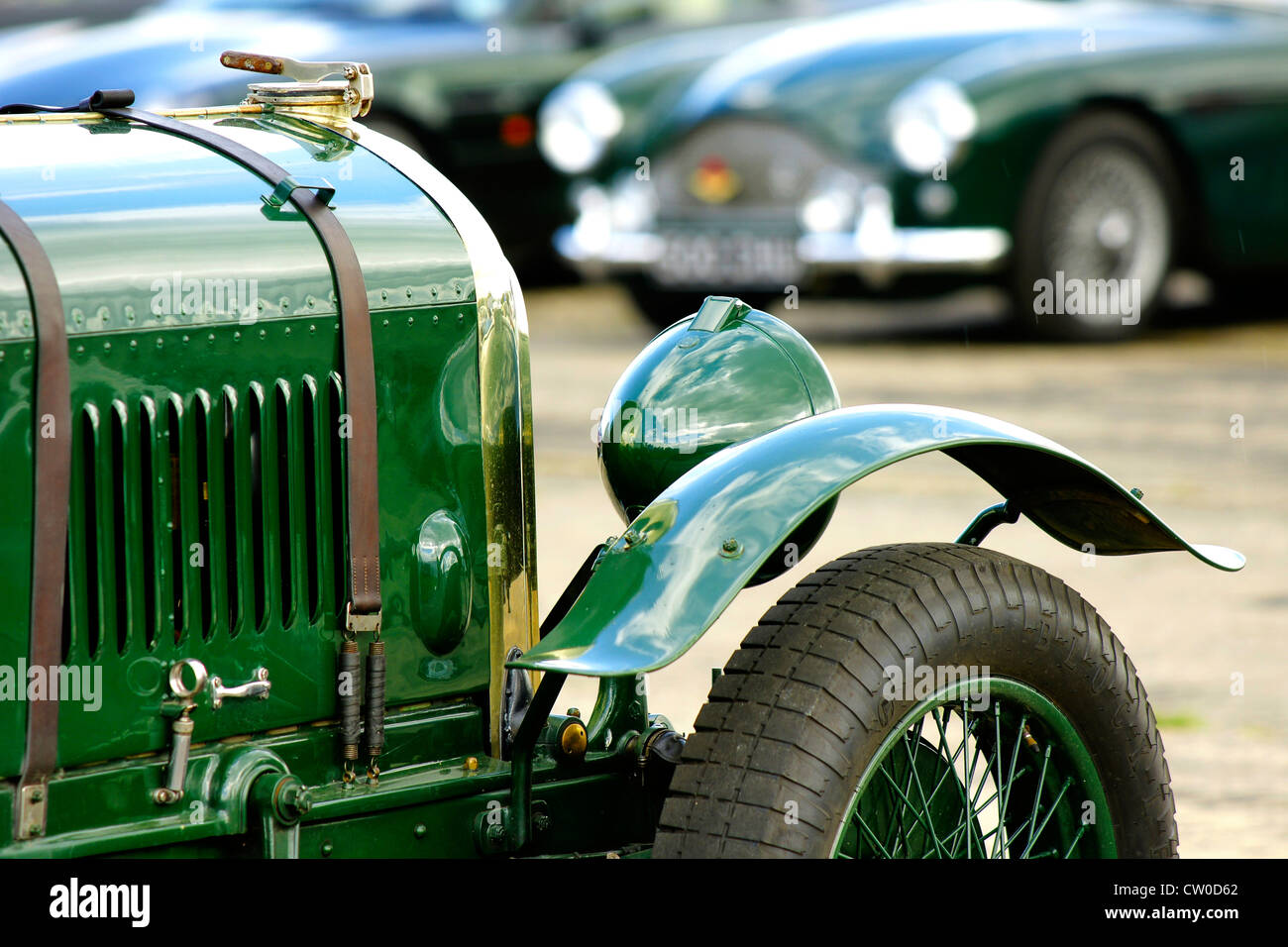 Einige atemberaubende Autos aus dem Top Gear Flügel und Räder zeigen, 2011. Von Ferrari F40, Napier Railtons hatte es alles! Stockfoto