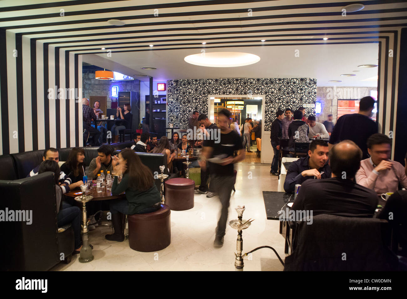 Buchhandlung bar Amman Jordanien Naher Osten Stockfoto