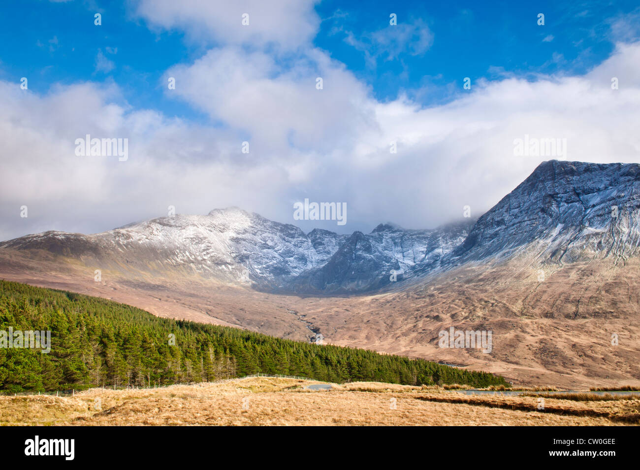 Cullins, Isle Of Skye, Schottland, Großbritannien Stockfoto