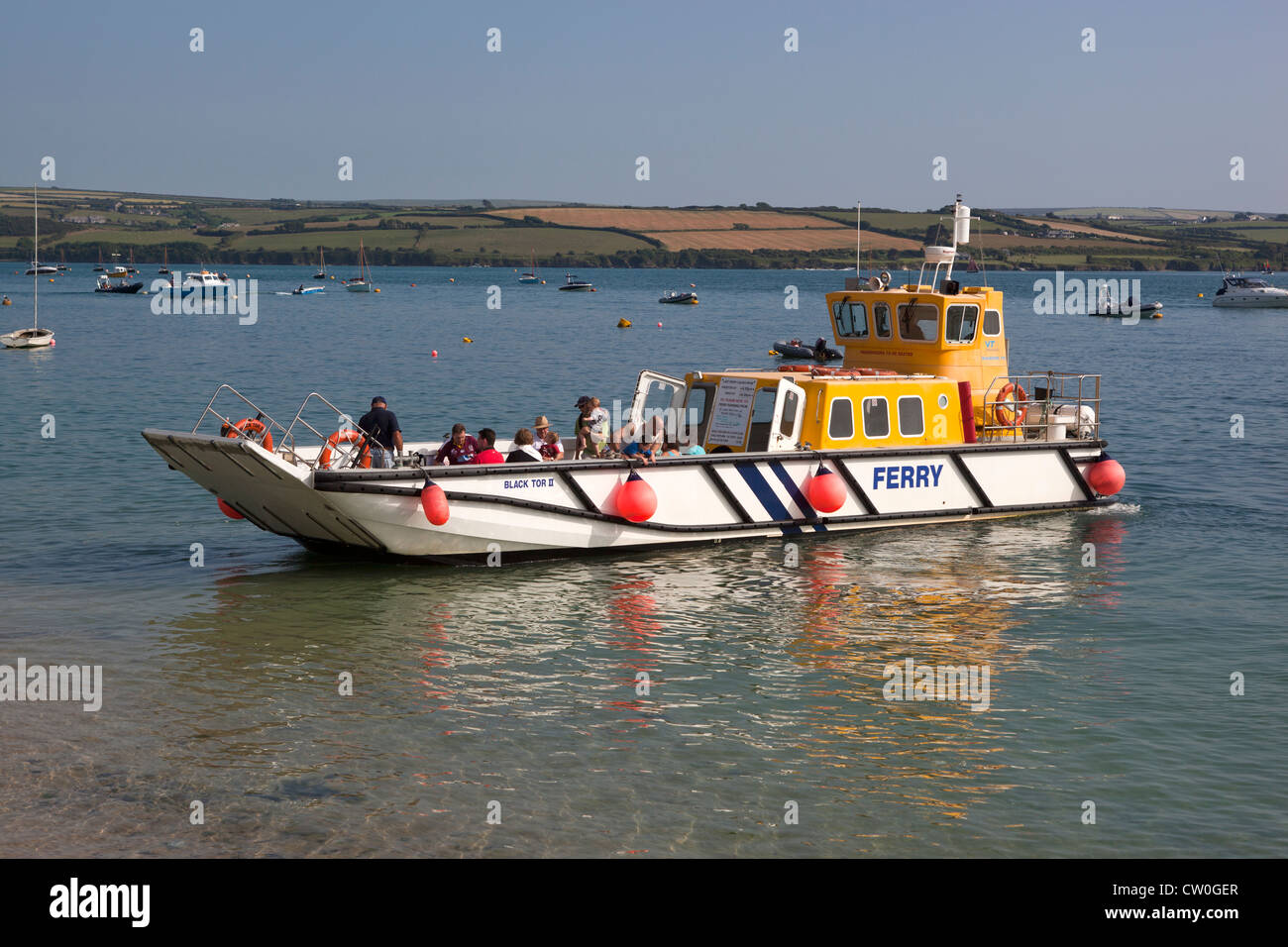 Rock bis Padstow Fähre Stockfoto