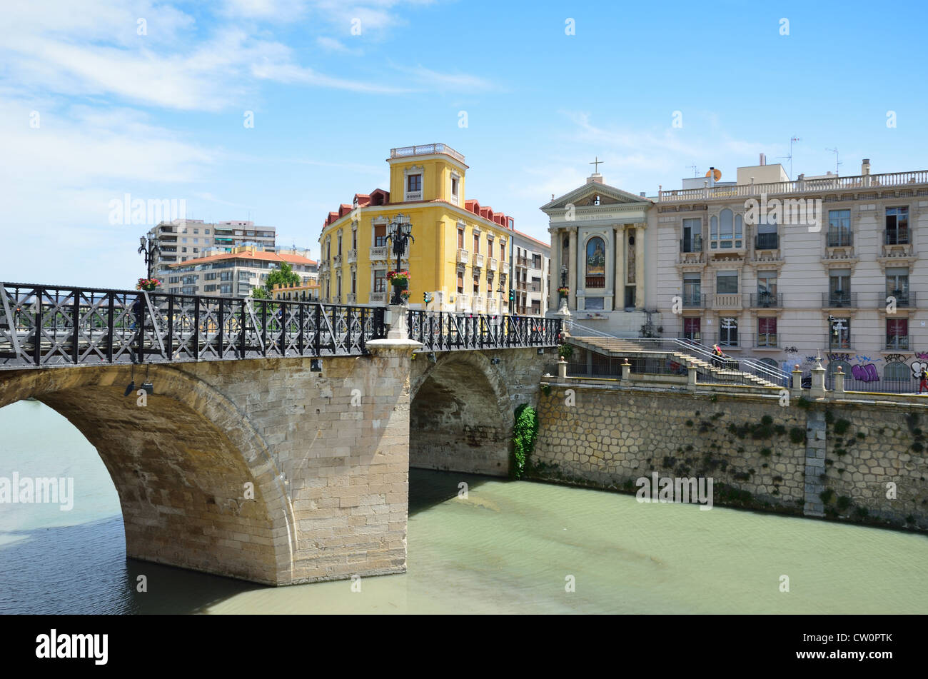 Frühling-Ansicht von Murcia Stockfoto