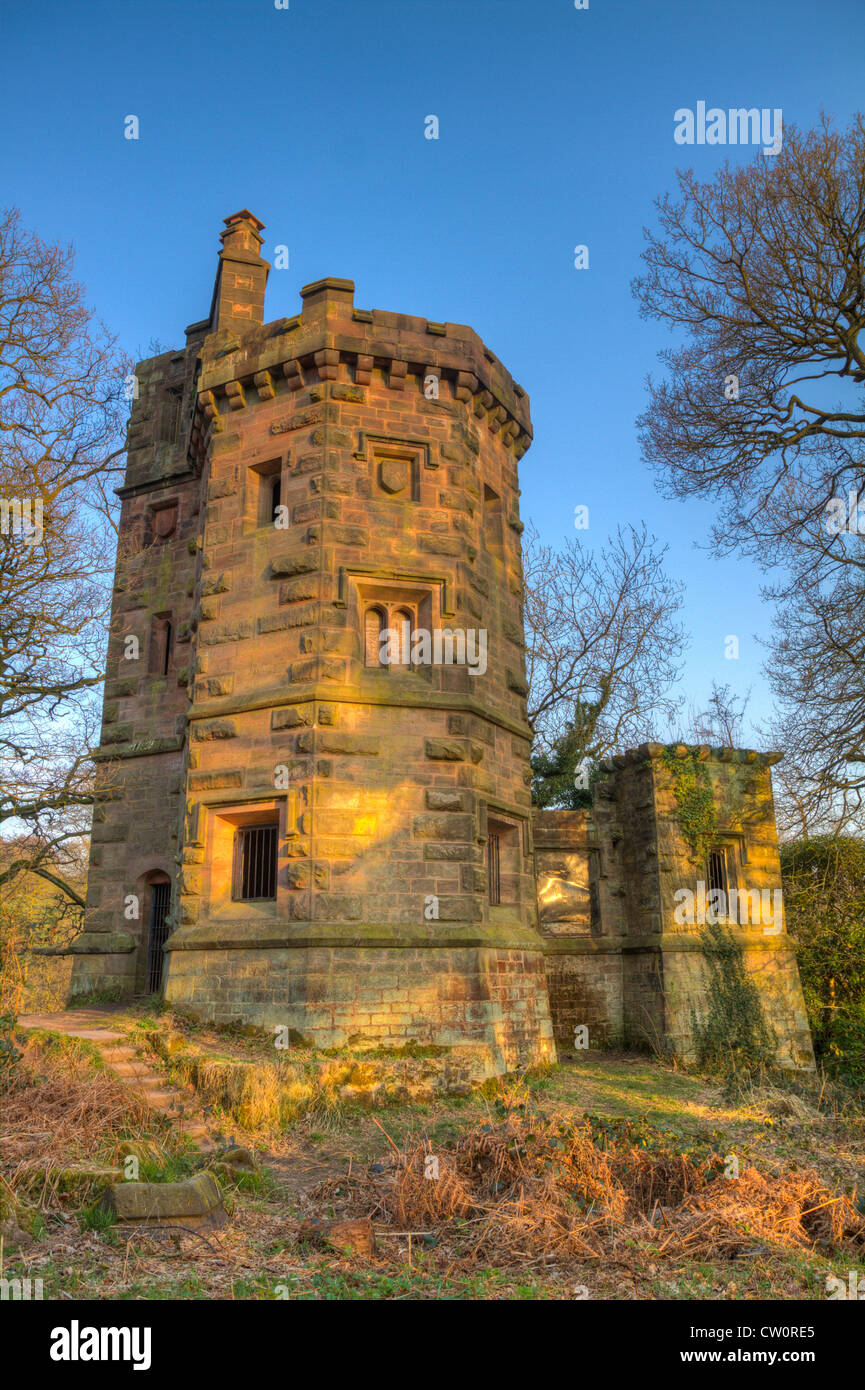 Schloss Knypersley-Stausee in Stoke-on-Trent Stockfoto