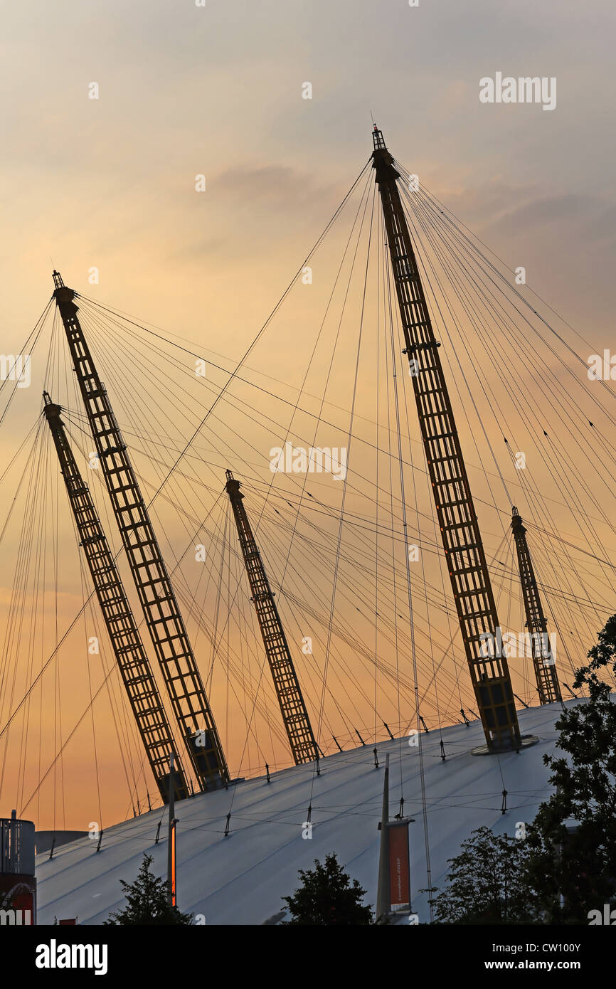 Londoner Millennium Dome Stockfoto
