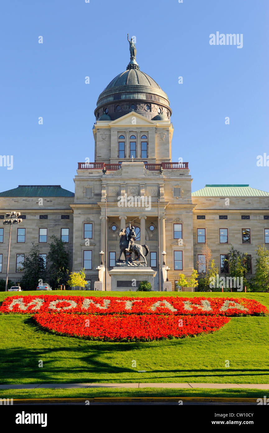 Montana State Capitol Gebäude Helena MT uns Stockfoto