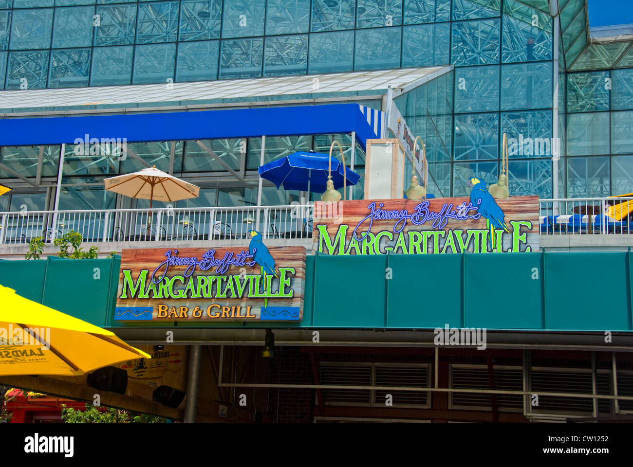 Jimmy Buffett Margaritaville Restaurant am Navy Pier in Chicago, Illinois Stockfoto