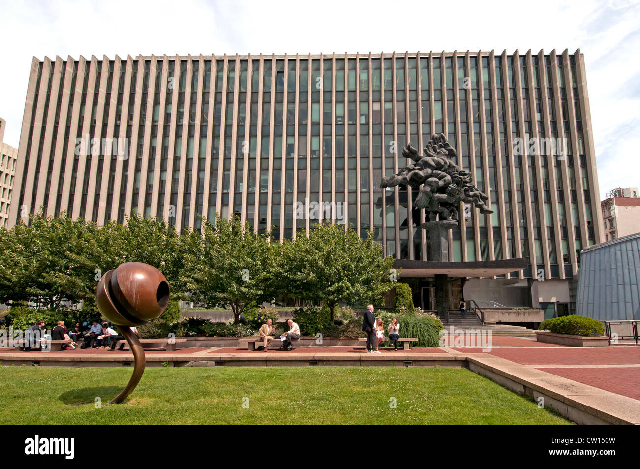 Columbia University (in der Stadt New York) Upper West Side Harlem Vereinigte Staaten von Amerika Stockfoto