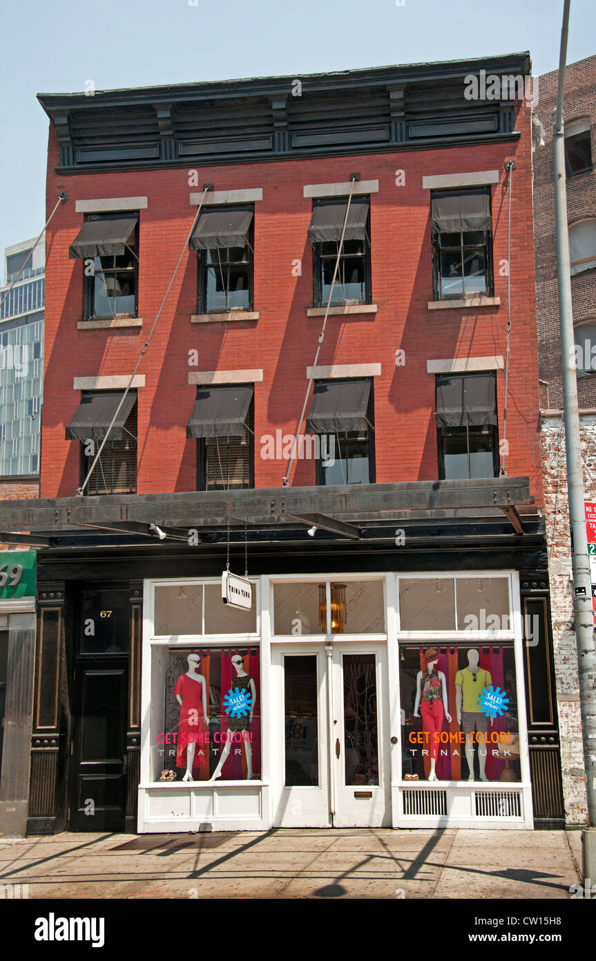 Trina Turk Fashion Meatpacking District Manhattan New York City USA merica Stockfoto