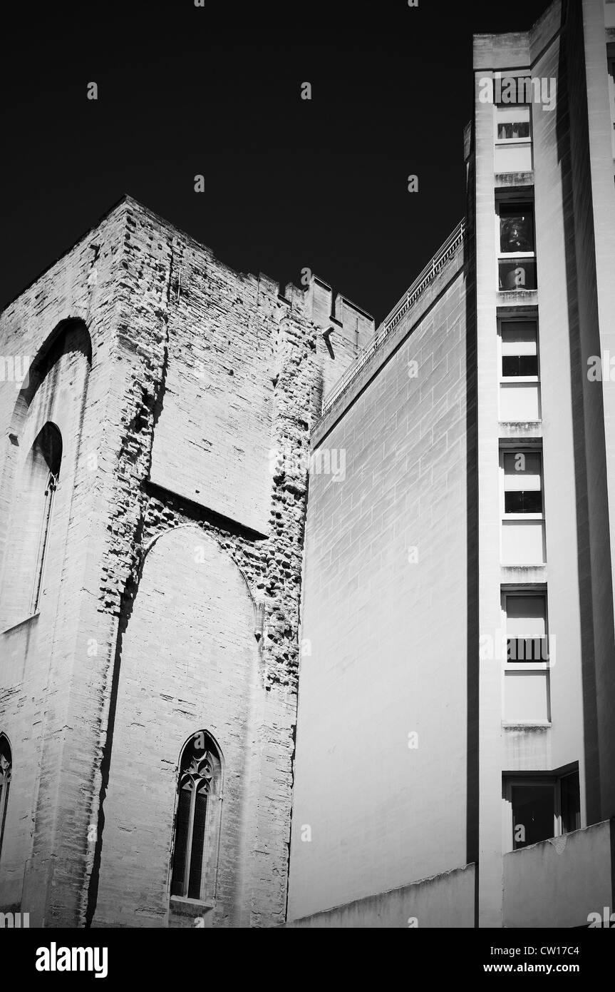 Avignon, Frankreich. 2012. Papstpalast Stockfoto