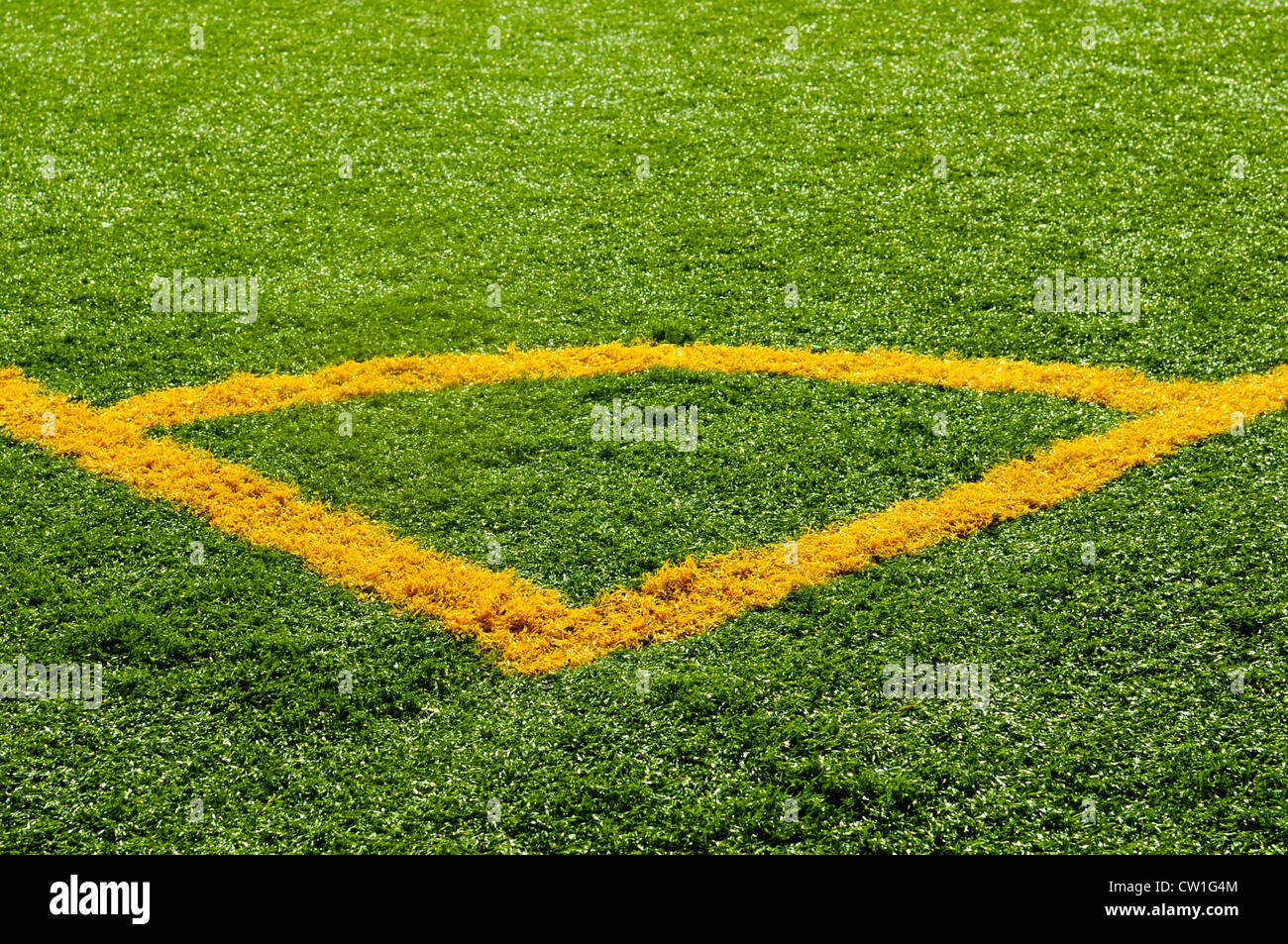 Eckball Fussball Stockfoto