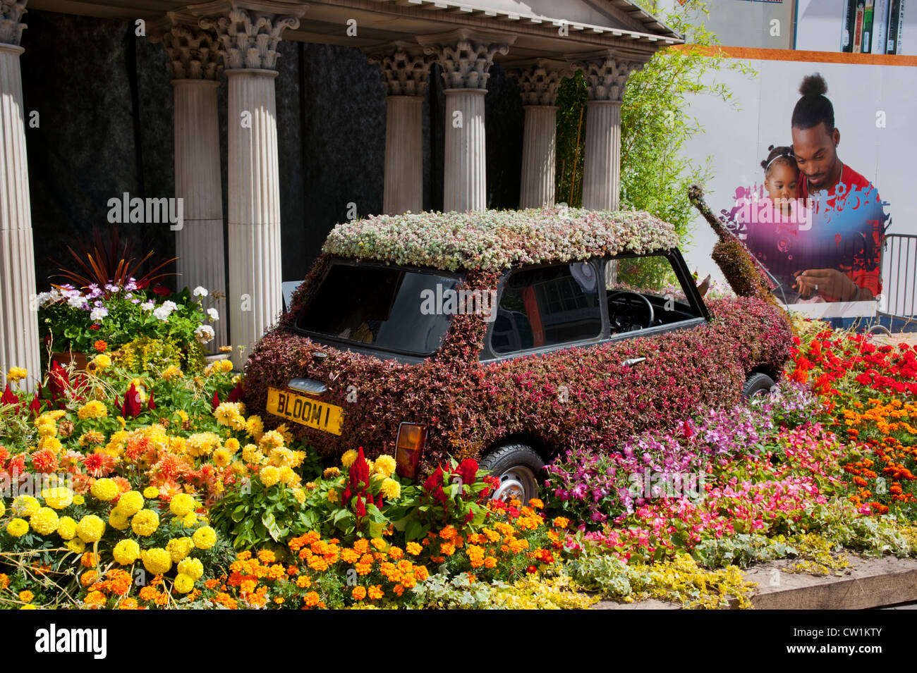 Birmingham in der Blüte Blumen Mini, Birmingham City Centre, VEREINIGTES KÖNIGREICH Stockfoto