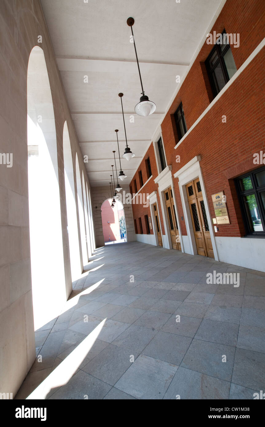 Brindley Platz im Stadtzentrum von Birmingham, West MIdlands, UK Stockfoto