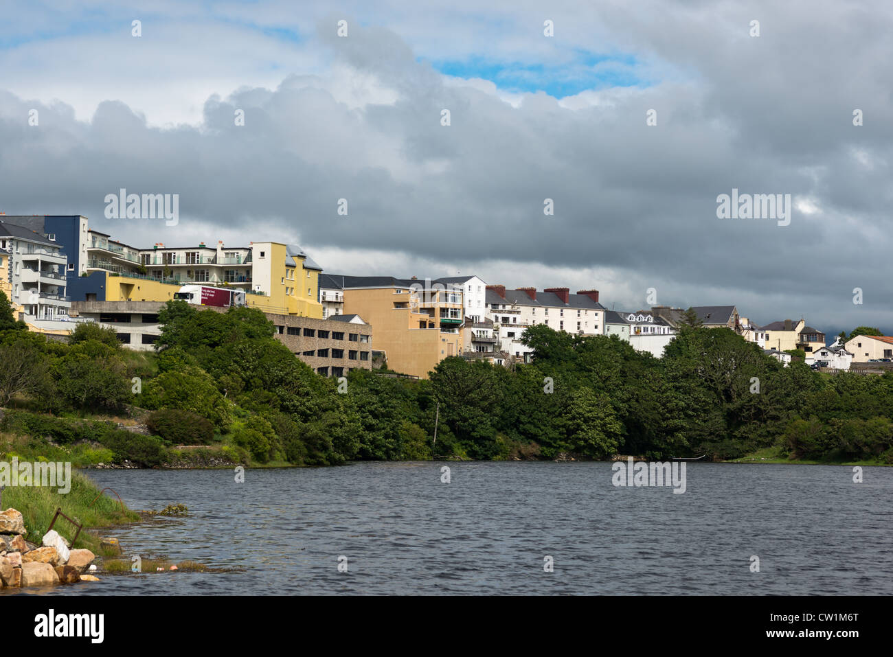 Clifden in County Galway, Irland. Stockfoto