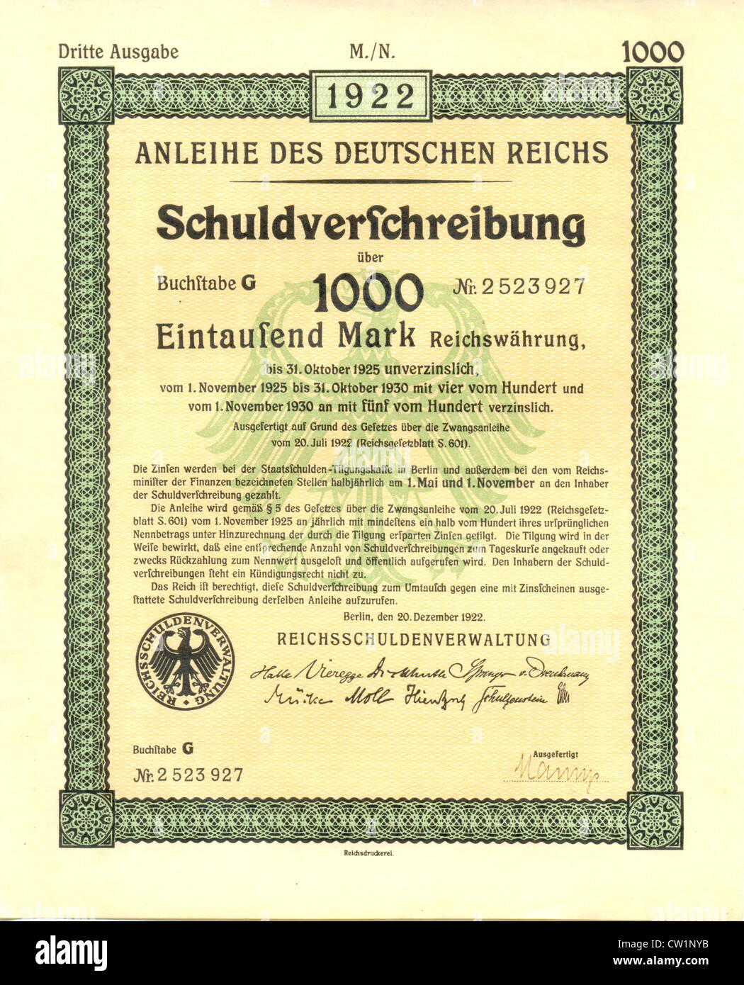 Inflation, germany 1920s Fotos und Bildmaterial in hoher Auflösung