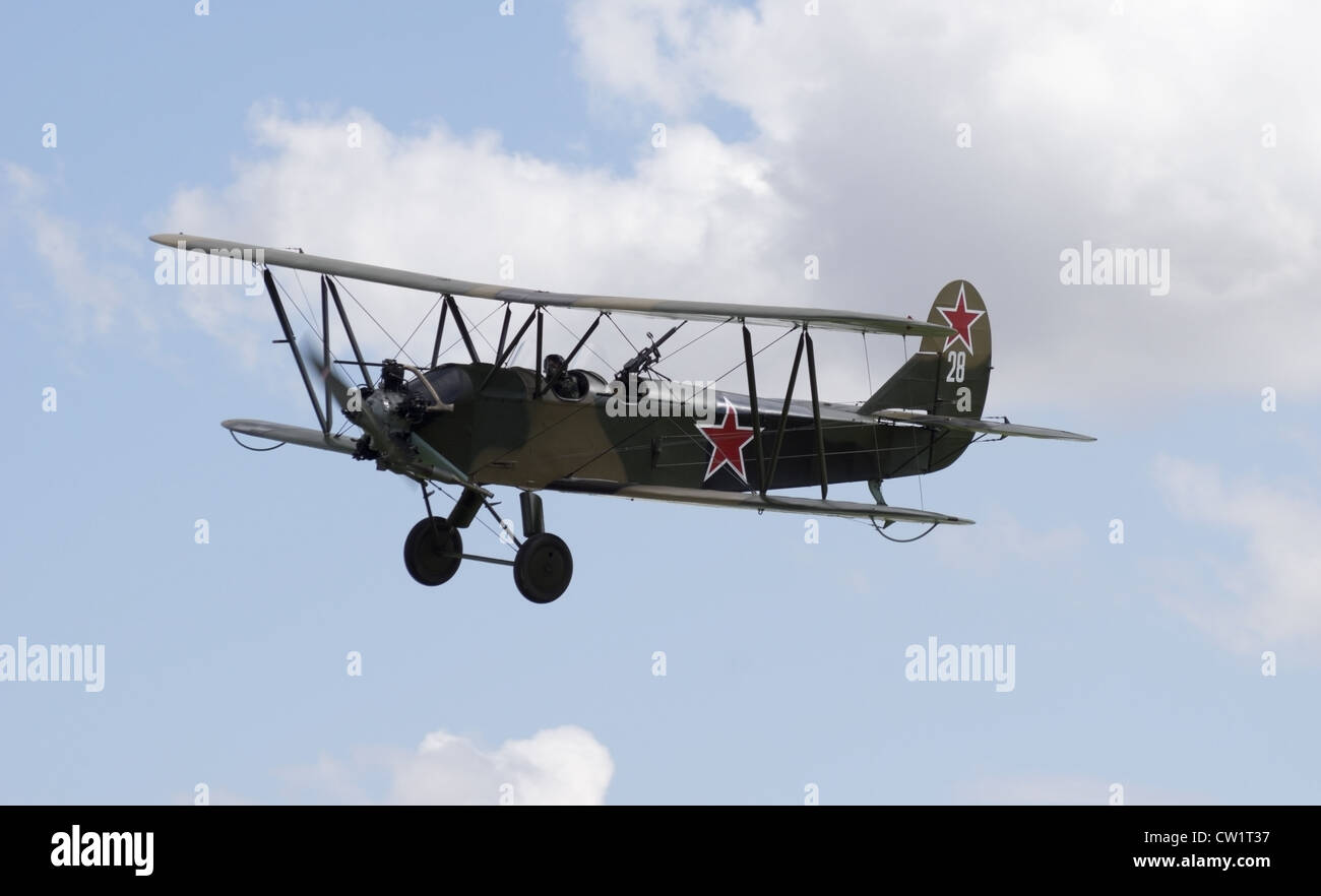 Polikarpow Po-2 Stockfoto