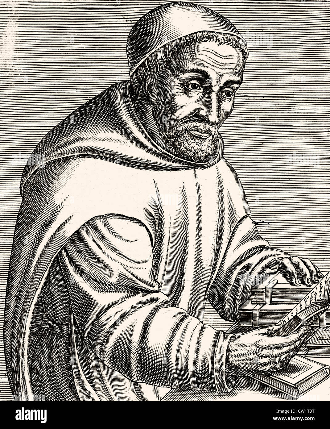 Rabanus Maurus Stockfoto