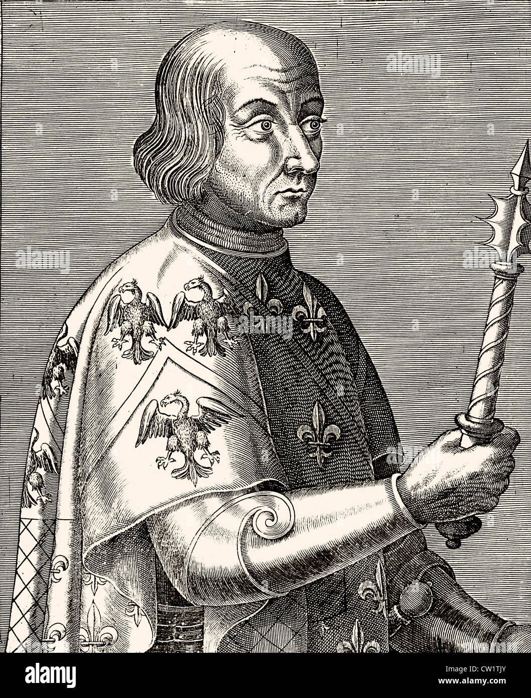 Louis II De La Tremoille Stockfoto