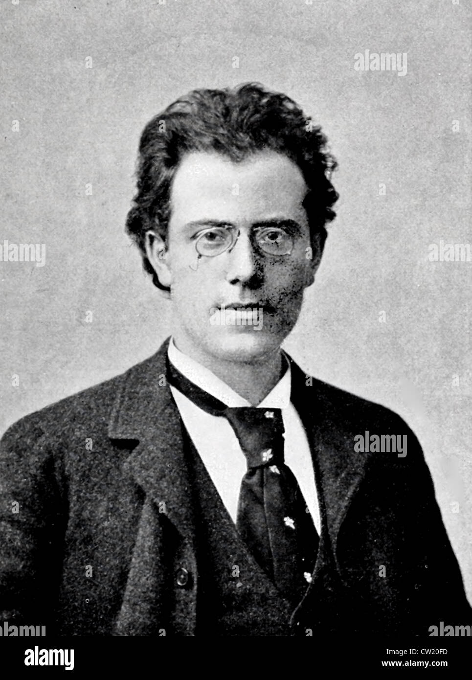 Gustav Mahler Stockfoto