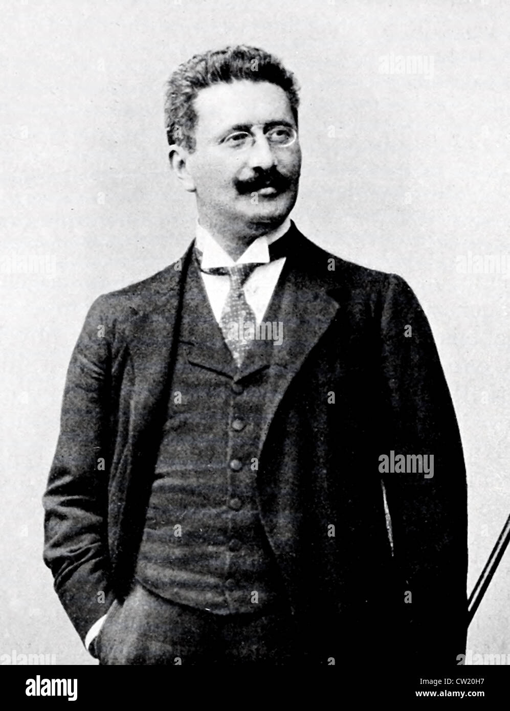 Gustav Kadelburg Stockfoto