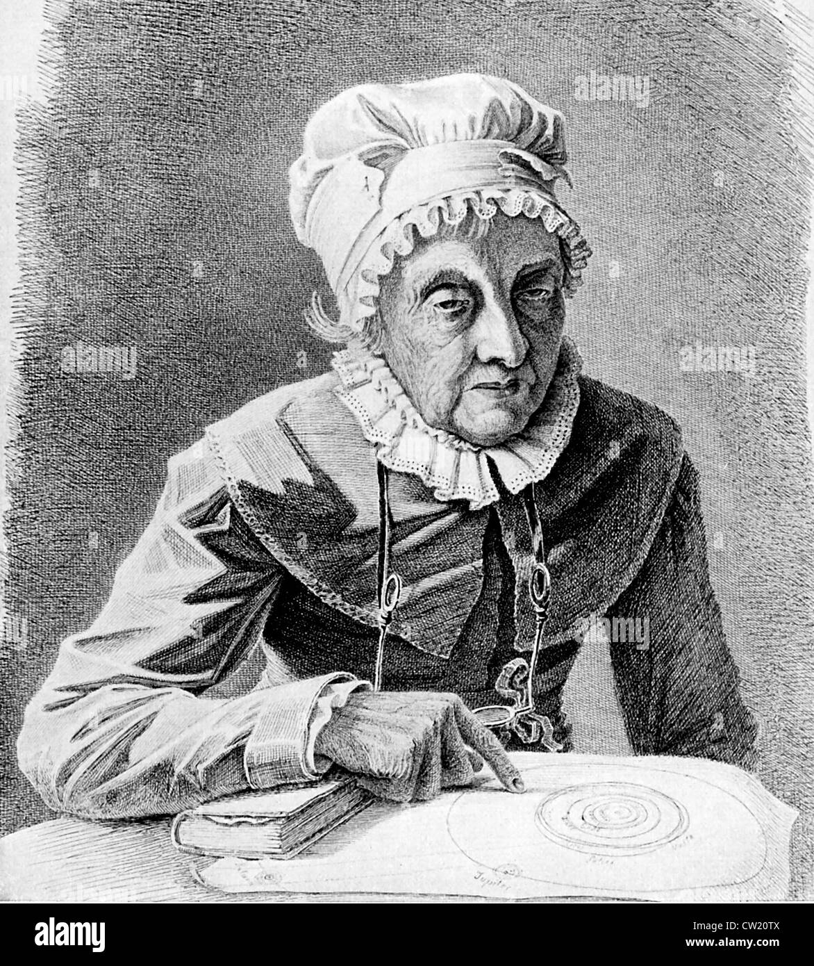 Karoline Herschel Stockfoto