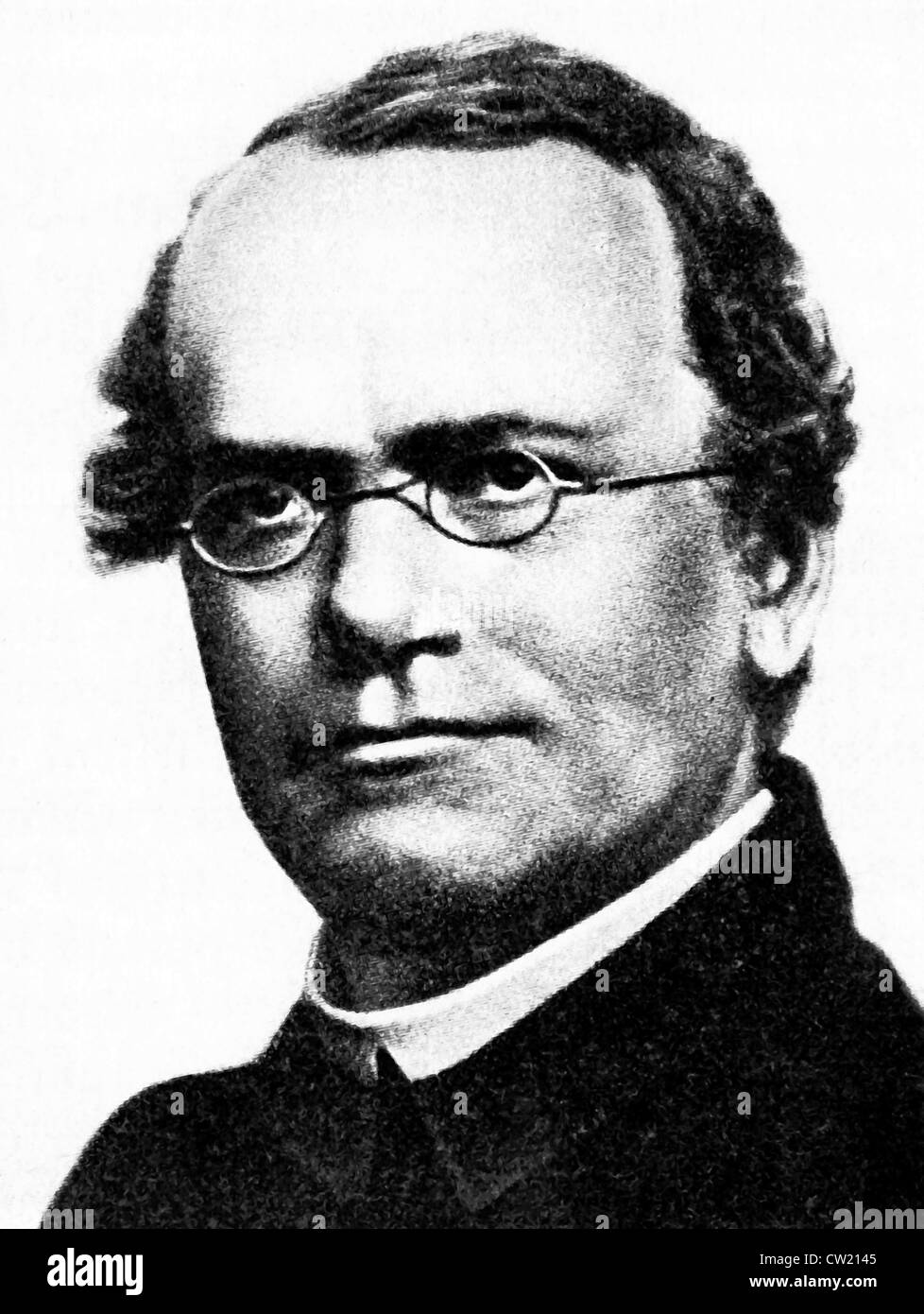 Johann Mendel, Johann Gregor Mendel Stockfoto