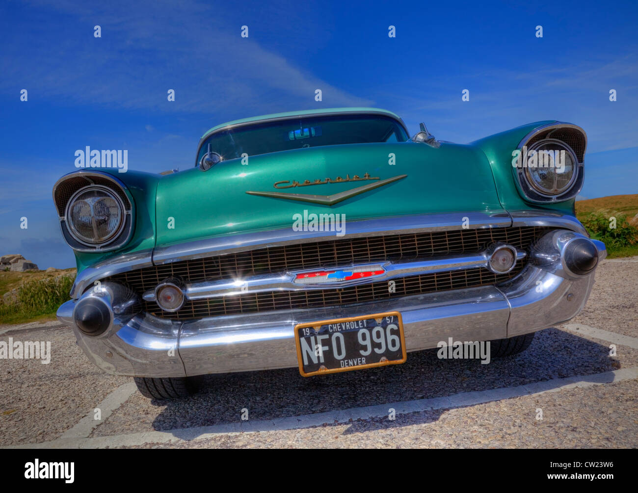 Chevy Bel Air Stockfoto