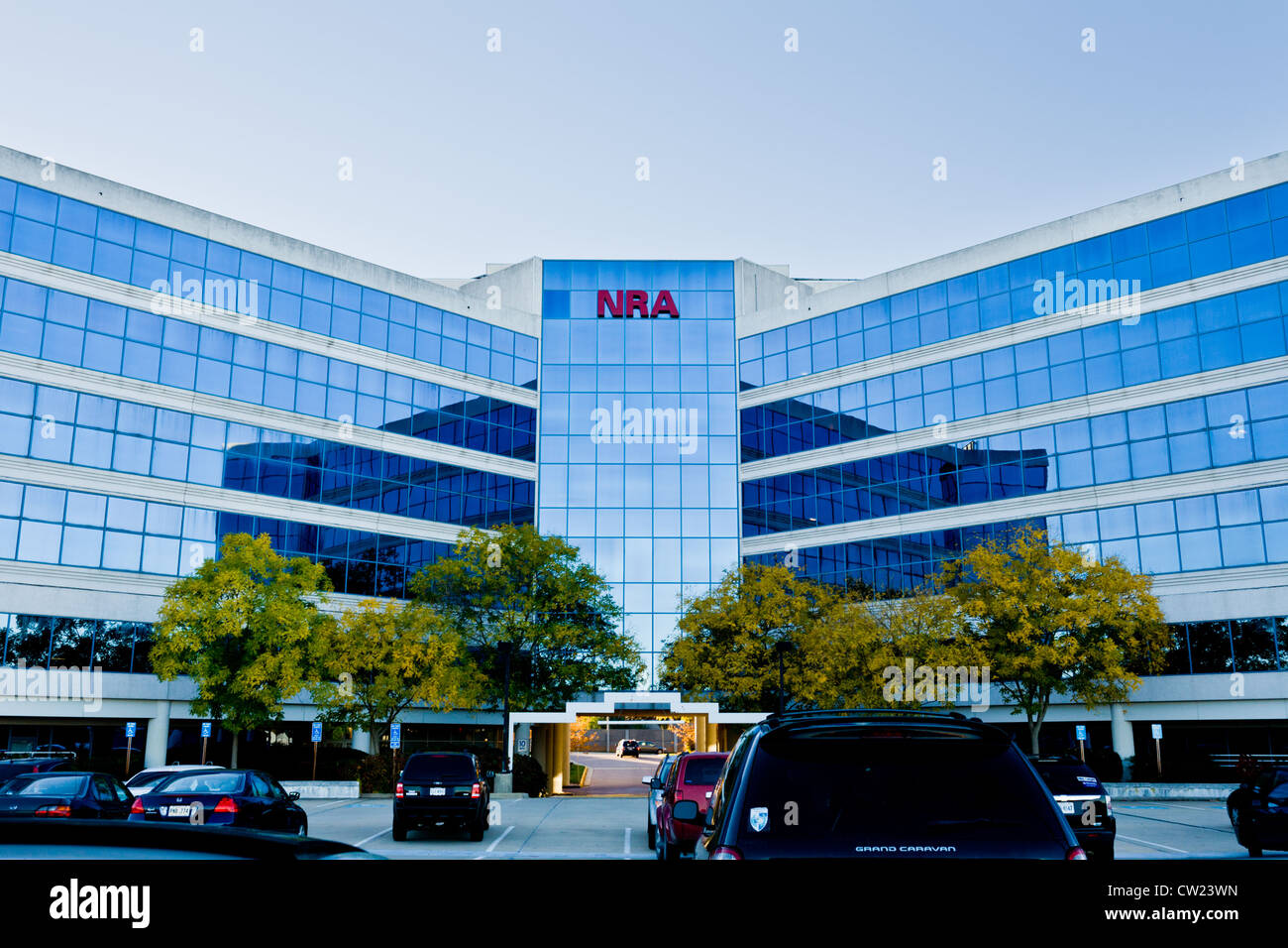 Sitz der National Rifle Association aka NRA, Fairfax, Virginia Stockfoto