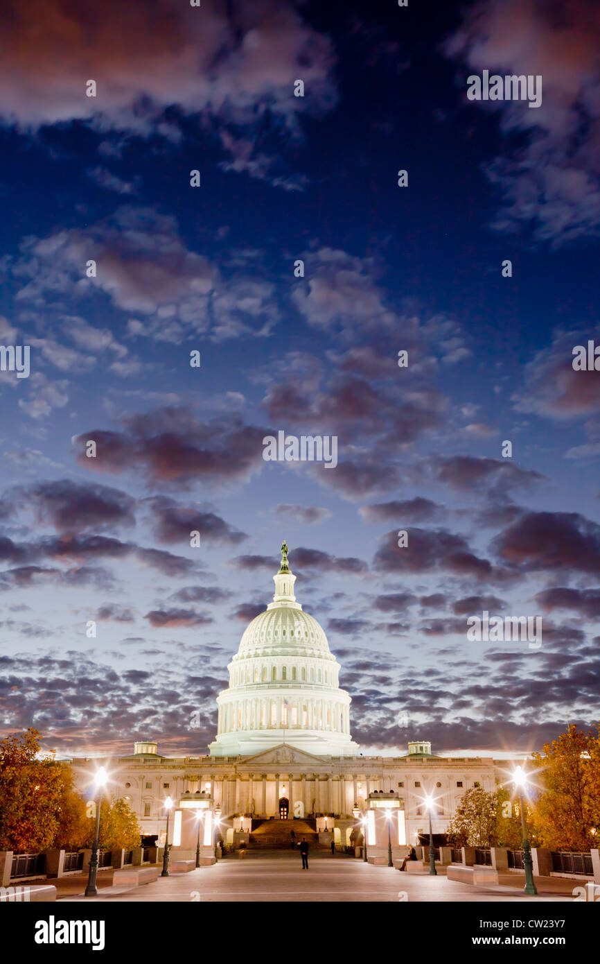 Die United States Capitol Building, Washington, D.C. Stockfoto