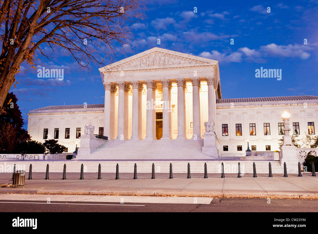Der oberste Gerichtshof der Vereinigten Staaten, Washington, D.C. Stockfoto