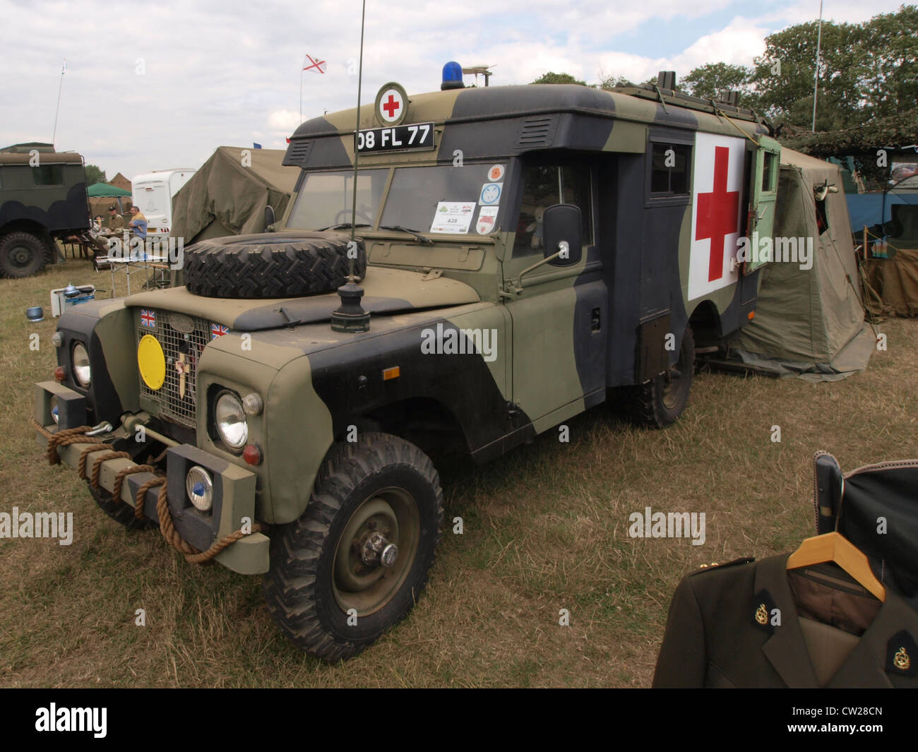 LAnd Rover 109 S11A Field Ambulance Stockfoto