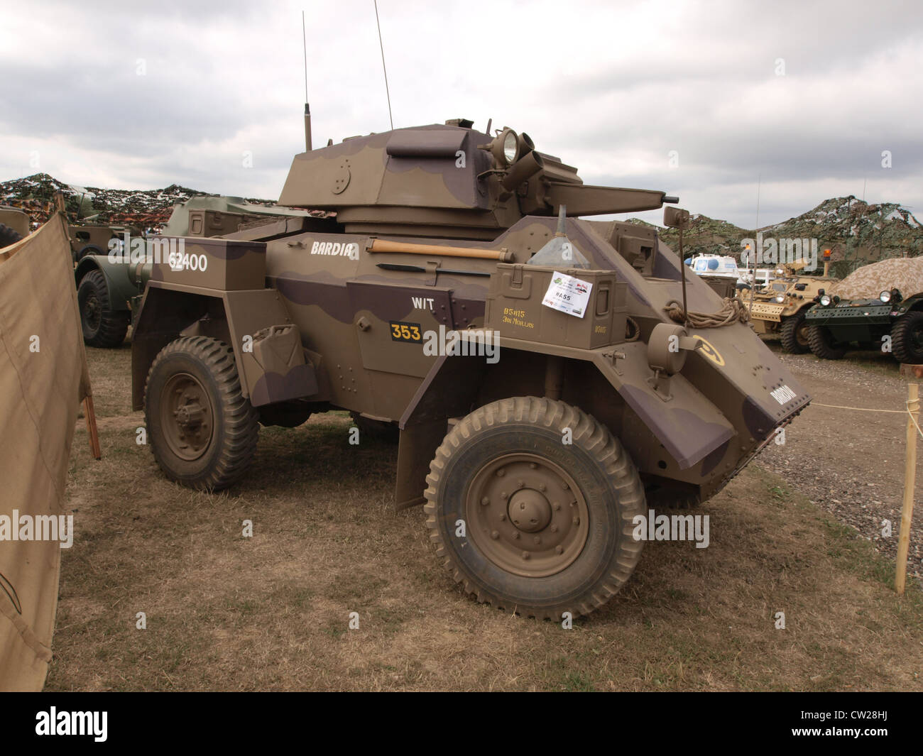 GMC Fox Mk1 Panzerwagen Stockfoto