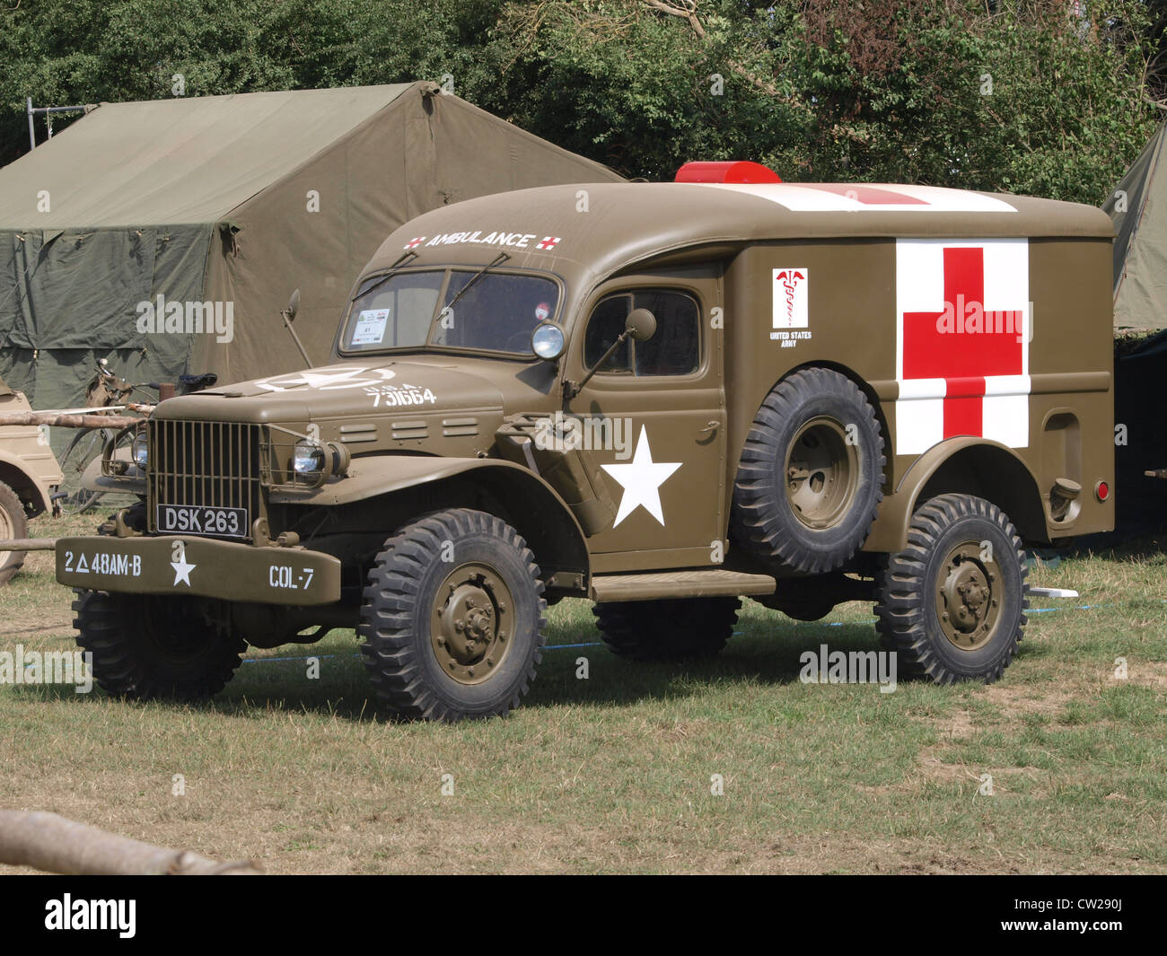 Dodge WC54 Field Ambulance Stockfoto