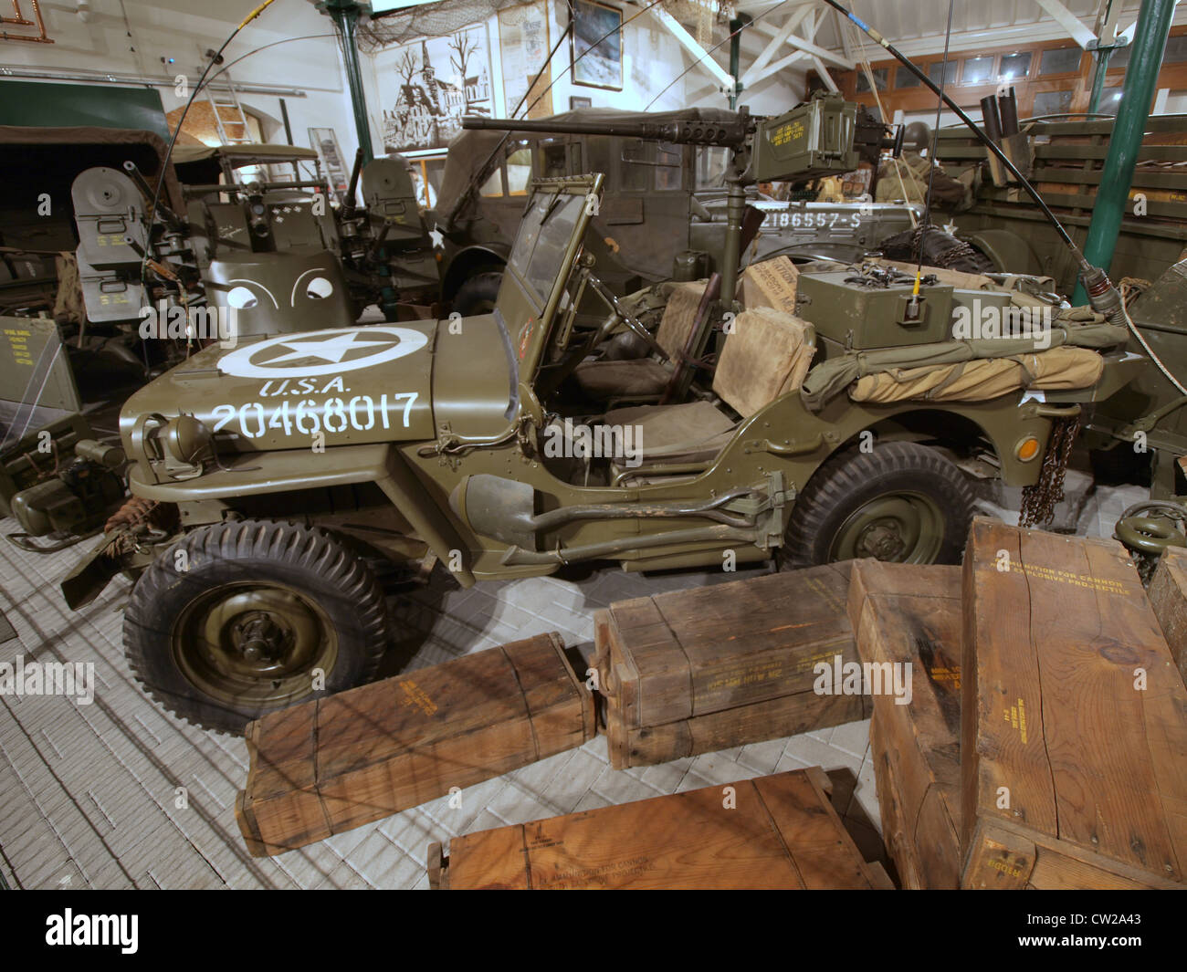 Willys MB Jeep Stockfoto