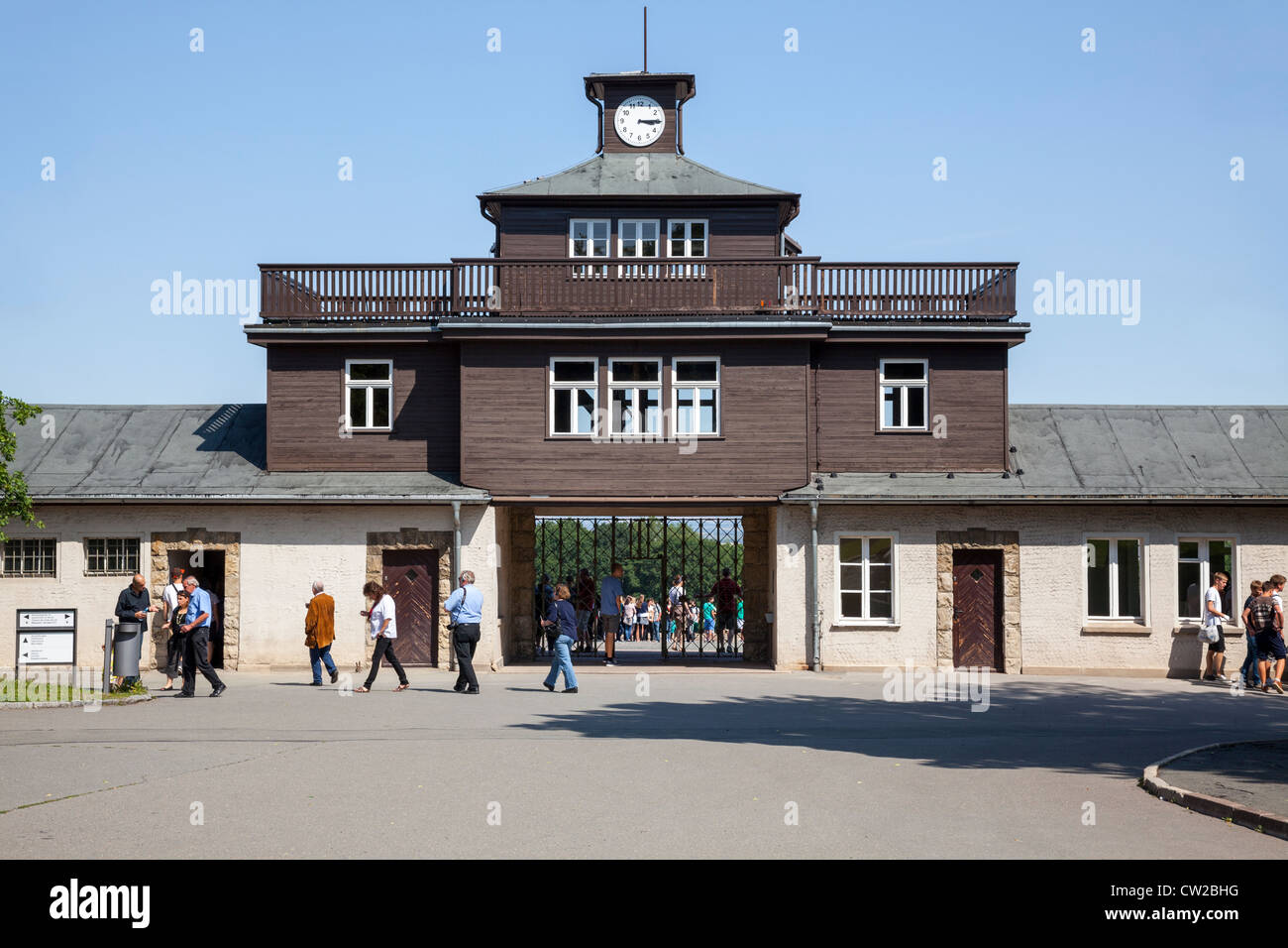 Buchenwald Konzentrationslager, Weimar, Thüringen, Deutschland Stockfoto