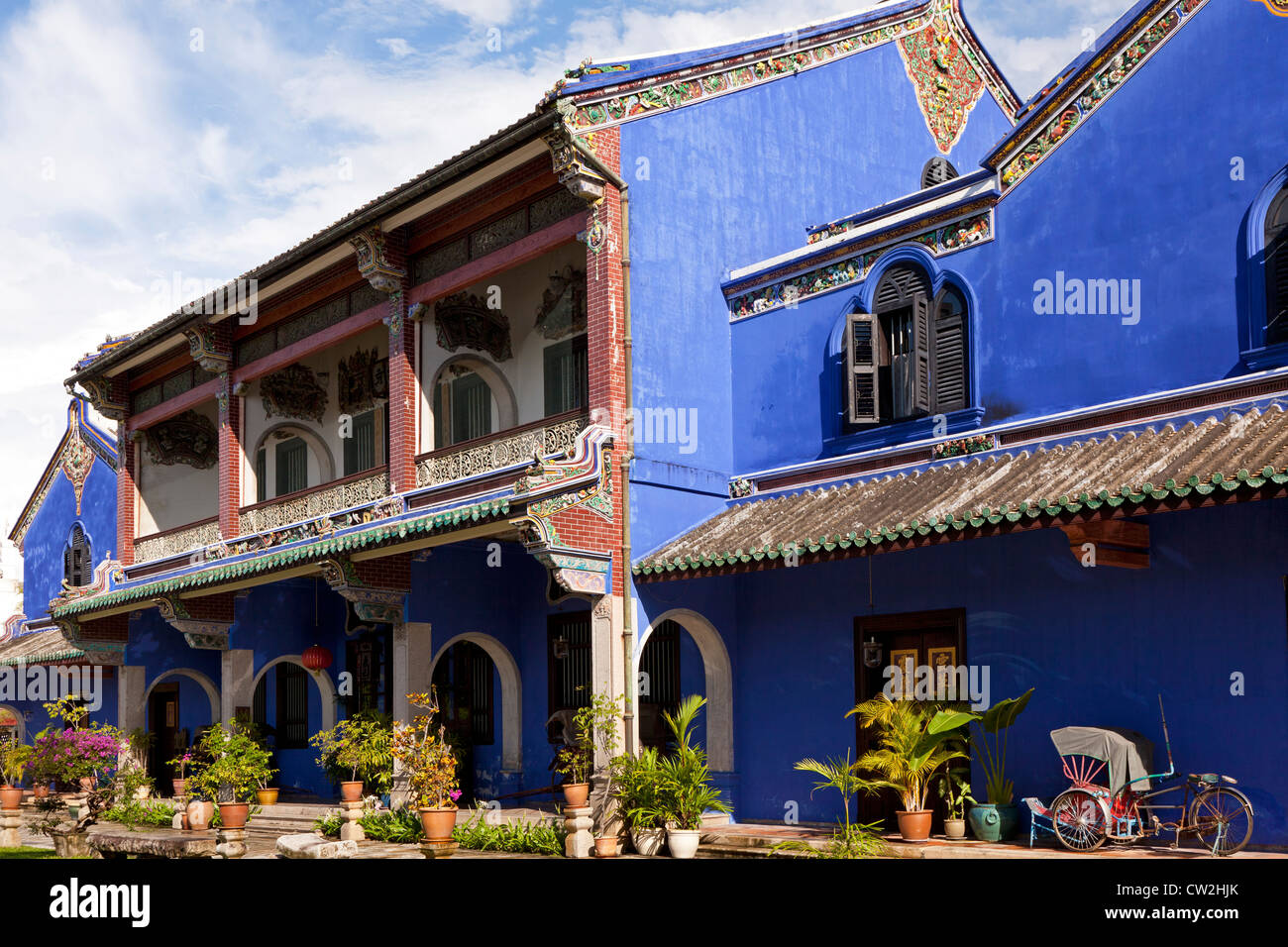 Cheong Fatt Tze Mansion, George Town, Penang, Malaysia Stockfoto