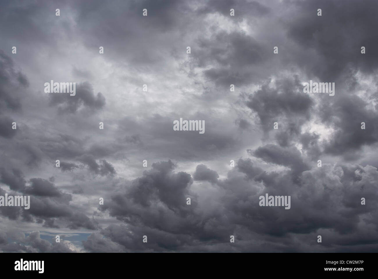 Ein dramatischer Wolkenhimmel Stockfoto